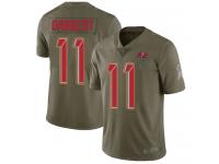 #11 Limited Blaine Gabbert Olive Football Men's Jersey Tampa Bay Buccaneers 2017 Salute to Service