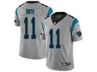 #11 Limited Torrey Smith Silver Football Youth Jersey Carolina Panthers Inverted Legend