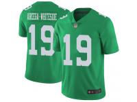 #19 Limited JJ Arcega-Whiteside Green Football Men's Jersey Philadelphia Eagles Rush Vapor Untouchable