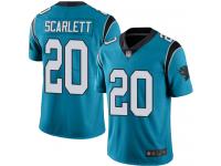#20 Limited Jordan Scarlett Blue Football Men's Jersey Carolina Panthers Rush Vapor Untouchable
