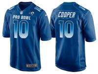 2018 PRO BOWL NFC LOS ANGELES RAMS #10 PHAROH COOPER ROYAL GAME JERSEY