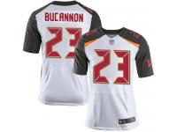 #23 Elite Deone Bucannon White Football Road Men's Jersey Tampa Bay Buccaneers