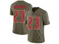 #23 Limited Deone Bucannon Olive Football Youth Jersey Tampa Bay Buccaneers 2017 Salute to Service