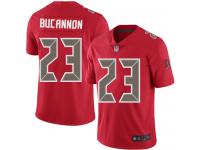 #23 Limited Deone Bucannon Red Football Men's Jersey Tampa Bay Buccaneers Rush Vapor Untouchable