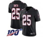 #25 Limited Ito Smith Black Football Alternate Men's Jersey Atlanta Falcons Vapor Untouchable 100th Season