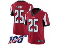#25 Limited Ito Smith Red Football Home Men's Jersey Atlanta Falcons Vapor Untouchable 100th Season