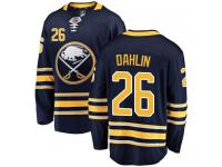 #26 Fanatics Branded Breakaway Rasmus Dahlin Men's Navy Blue NHL Jersey - Home Buffalo Sabres