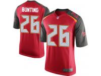 #26 Game Sean Bunting Red Football Home Youth Jersey Tampa Bay Buccaneers
