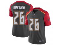 #26 Limited Sean Murphy-Bunting Gray Football Men's Jersey Tampa Bay Buccaneers Inverted Legend Vapor Rush