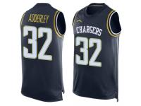 #32 Nasir Adderley Navy Blue Football Men's Jersey Los Angeles Chargers Player Name & Number Tank Top