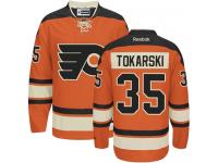 #35 Authentic Dustin Tokarski Black Adidas NHL Alternate Men's Jersey Philadelphia Flyers