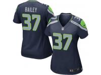 #37 Dion Bailey Seattle Seahawks Home Jersey _ Nike Women's Navy Blue NFL Game