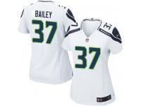 #37 Dion Bailey Seattle Seahawks Road Jersey _ Nike Women's White NFL Game