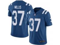 #37 Limited Khari Willis Royal Blue Football Home Men's Jersey Indianapolis Colts Vapor Untouchable