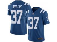 #37 Limited Khari Willis Royal Blue Football Men's Jersey Indianapolis Colts Rush Vapor Untouchable