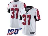 #37 Limited Ricardo Allen White Football Road Men's Jersey Atlanta Falcons Vapor Untouchable 100th Season