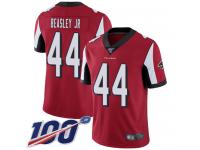 #44 Limited Vic Beasley Red Football Home Men's Jersey Atlanta Falcons Vapor Untouchable 100th Season
