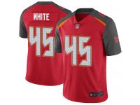 #45 Limited Devin White Red Football Home Men's Jersey Tampa Bay Buccaneers Vapor Untouchable