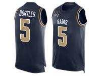 #5 Limited Blake Bortles Navy Blue Football Men's Jersey Los Angeles Rams Player Name & Number Tank Top