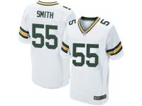 #55 Elite Za'Darius Smith White Football Road Men's Jersey Green Bay Packers