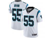 #55 Limited Bruce Irvin White Football Road Men's Jersey Carolina Panthers Vapor Untouchable