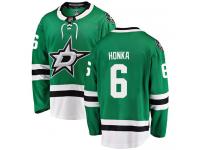 #6 Breakaway Julius Honka Green NHL Home Men's Jersey Dallas Stars