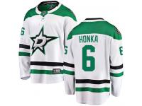 #6 Breakaway Julius Honka White NHL Away Men's Jersey Dallas Stars