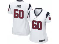 #60 Ben Jones Houston Texans Road Jersey _ Nike Women's White NFL Game