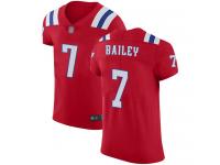 #7 Elite Jake Bailey Red Football Alternate Men's Jersey New England Patriots Vapor Untouchable
