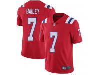 #7 Limited Jake Bailey Red Football Alternate Men's Jersey New England Patriots Vapor Untouchable