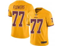 #77 Limited Ereck Flowers Gold Football Men's Jersey Washington Redskins Rush Vapor Untouchable