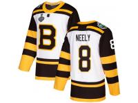 #8 Cam Neely White Hockey Men's Jersey Boston Bruins Winter Classic 2019 Stanley Cup Final Bound