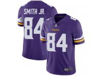 #84 Limited Irv Smith Jr. Purple Football Home Men's Jersey Minnesota Vikings Vapor Untouchable