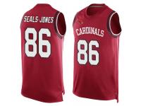 #86 Ricky Seals-Jones Red Football Men's Jersey Arizona Cardinals Player Name & Number Tank Top