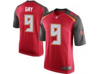 #9 Game Matt Gay Red Football Home Men's Jersey Tampa Bay Buccaneers