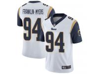 #94 Limited John Franklin-Myers White Football Road Men's Jersey Los Angeles Rams Vapor Untouchable