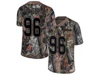 #96 Limited Vincent Taylor Camo Football Men's Jersey Miami Dolphins Rush Realtree
