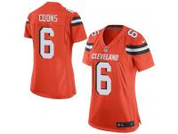 #98 Phil Taylor Cleveland Browns Alternate Jersey _ Nike Women's Orange NFL Game