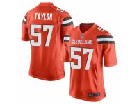 Adarius Taylor Men's Cleveland Browns Nike Alternate Jersey - Game Orange