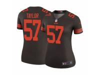 Adarius Taylor Women's Cleveland Browns Nike Color Rush Jersey - Legend Vapor Untouchable Brown