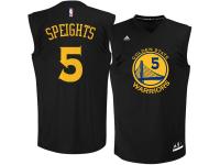adidas Marreese Speights Golden State Warriors Fashion Replica Jersey - Black