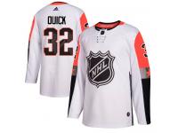 Adidas NHL Men's Jonathan Quick White Authentic Jersey - #32 Los Angeles Kings 2018 All-Star Pacific Division