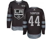 Adidas NHL Men's Nate Thompson Black Authentic Jersey - #44 Los Angeles Kings 1917-2017 100th Anniversary