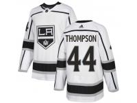 Adidas NHL Men's Nate Thompson White Away Authentic Jersey - #44 Los Angeles Kings