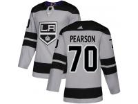 Adidas NHL Men's Tanner Pearson Gray Alternate Authentic Jersey - #70 Los Angeles Kings