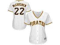 Andrew McCutchen Pittsburgh Pirates Majestic Women's 2015 Cool Base Player Jersey C White