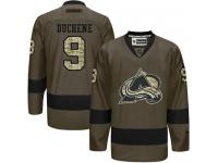 Avalanche #9 Matt Duchene Green Salute to Service Stitched NHL Jersey