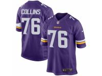 Aviante Collins Men's Minnesota Vikings Nike Team Color Jersey - Game Purple