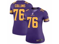 Aviante Collins Women's Minnesota Vikings Nike Color Rush Jersey - Legend Vapor Untouchable Purple