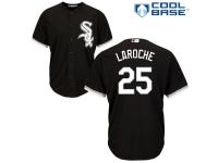 Black Adam LaRoche Men #25 Majestic MLB Chicago White Sox Cool Base Alternate Jersey